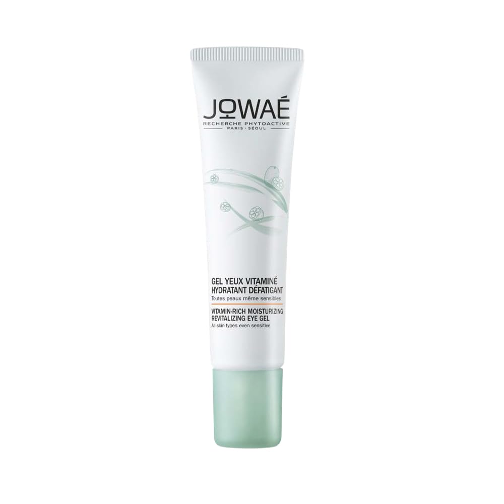 JOWAÉ Gel Occhi Vitaminizzato Idratante Anti Fatica con Kumquat, per Tutti i Tipi di Pelle, anche Sensibile, Formato da 15 ml, 1