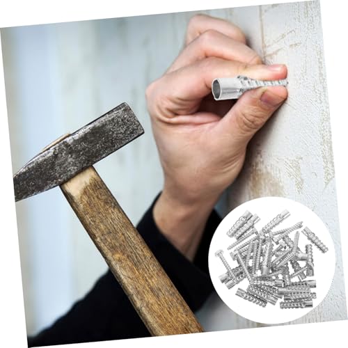 Lurrose 20Pcs Multi Use Lag Shield Anchor and Screws Set Durable Expansion Anchors for Concrete Drywall and Lightweight Projects Easy Installation and High Stability - Image 7