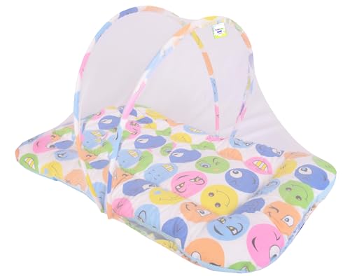 Image of Toddylon Baby Bedding Set New Born Baby Bed | Mattress | Mosquito Net | Carry Bag | Essentials | Carry Bag | Cotton Combo | Infant beds | Products (0-6 Months) (2PCS Set)