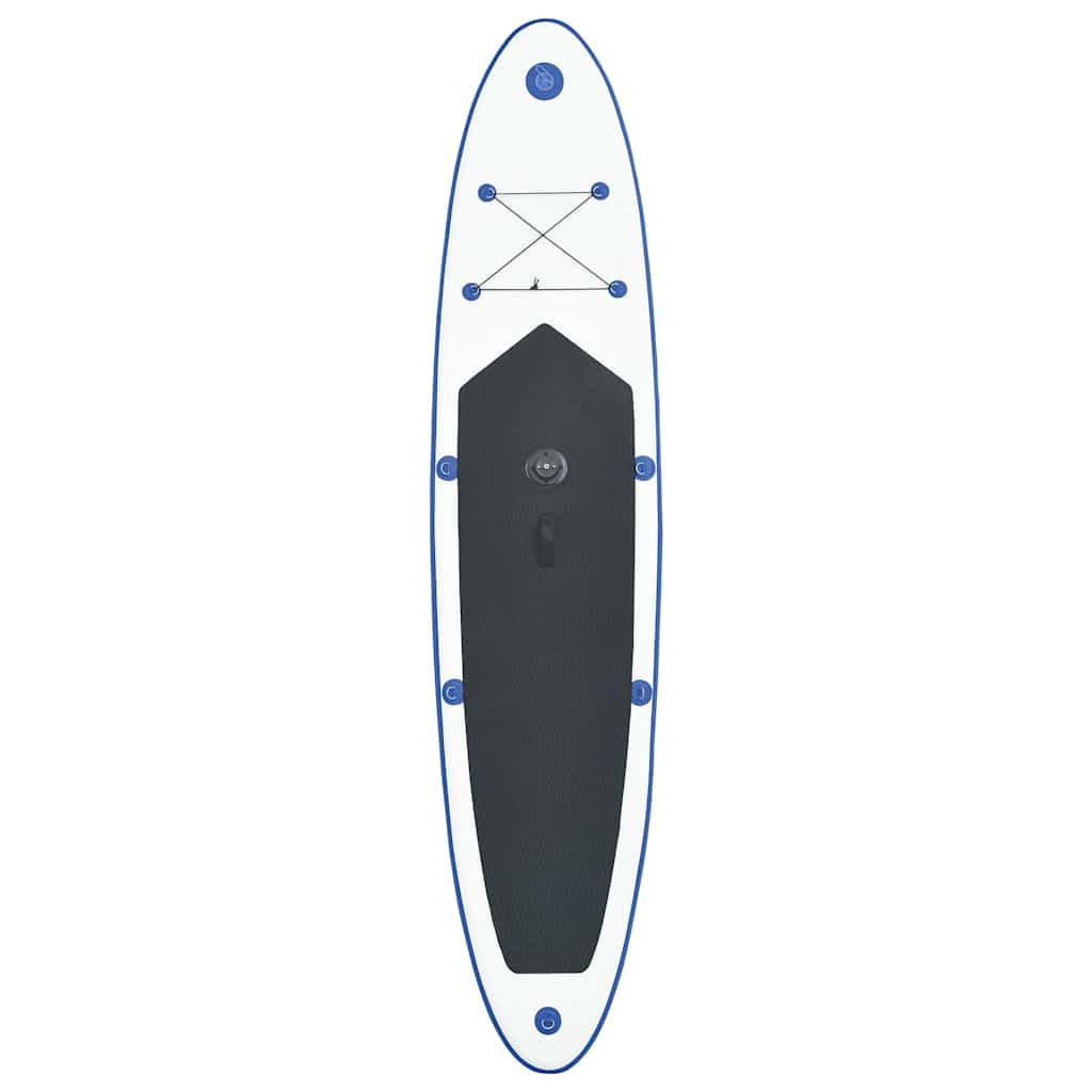 Nadmuchiwana deska SUP z żaglem, 330 x 72 x 10 cm, zestaw Stand Up Padddle Board z pompką, torbą i wiosłem do sportów wodnych