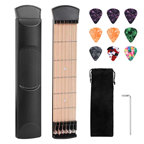 Pocket Guitar Practice Neck for Beginners