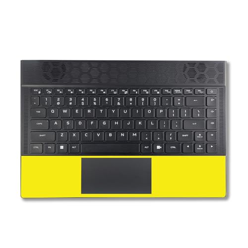 Image of MightySkins Skin Compatible with Alienware X14 R2 (2023) Full Wrap Kit - Solid Yellow | Protective, Durable, and Unique Vinyl Decal wrap Cover | Easy to Apply & Change Styles | Made in The USA