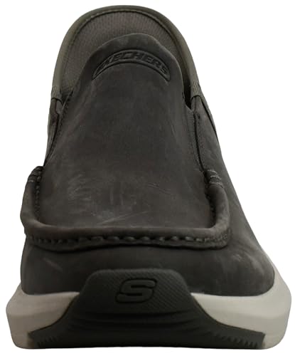 Image of Skechers Men's Parson Oswin Loafer | Casual, Slip-ins, Relaxed Fit, Air-Cooled Memory Foam, Leather