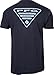 Columbia Men's PFG Triangle T-Shirt Navy, X-Large