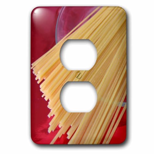 3dRose lsp_30724_6 Pasta Time bouchon de prise pour plaque de cuisine