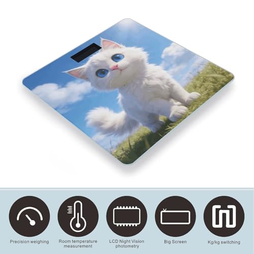 Báscula Digital de Baño Blue-Eyed Snowball Smart Scale miniatura 3
