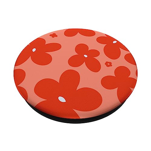 The Summer I Turned Pretty - Vintage Daisy - Red PopSockets Swappable PopGrip, Black - Image 2
