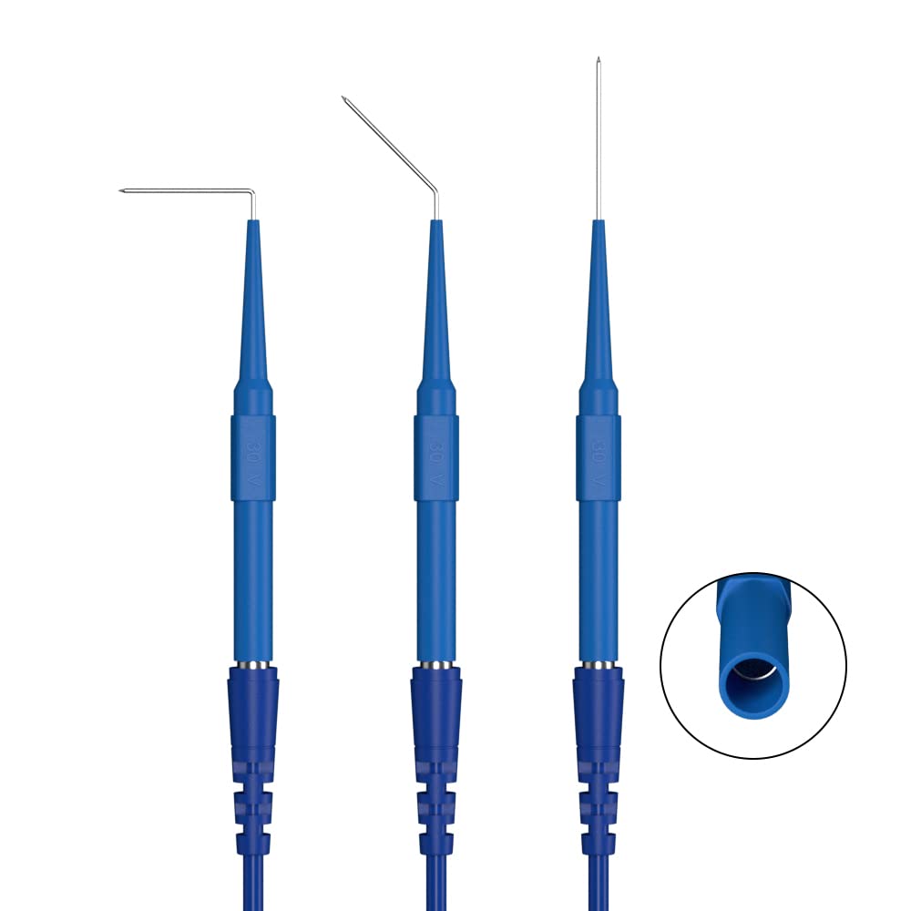 CZJZDZ Test Lead Kit 20pcs Alligator Clip to 4mm Banana Plug Test Probe Back Probes Kit Test Pins for Automotive Repair Inspection Tools Set JT8005: Industrial & Scientific