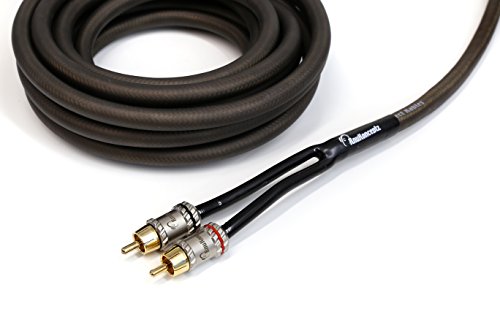 KnuKonceptz Krystal Kable 2 Channel 4M Twisted Pair RCA Cable 13 Feet