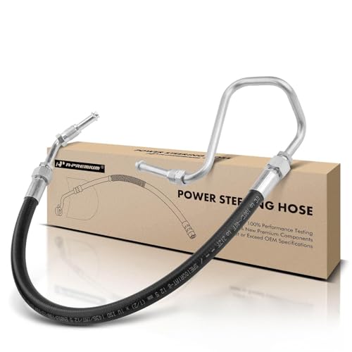A-Premium Power Steering Pressure Hose Line Assembly Compatible with Jeep Grand Cherokee 2005-2010, Commander 2006-2010, 5.7L, with O-ring, To Reservoir
