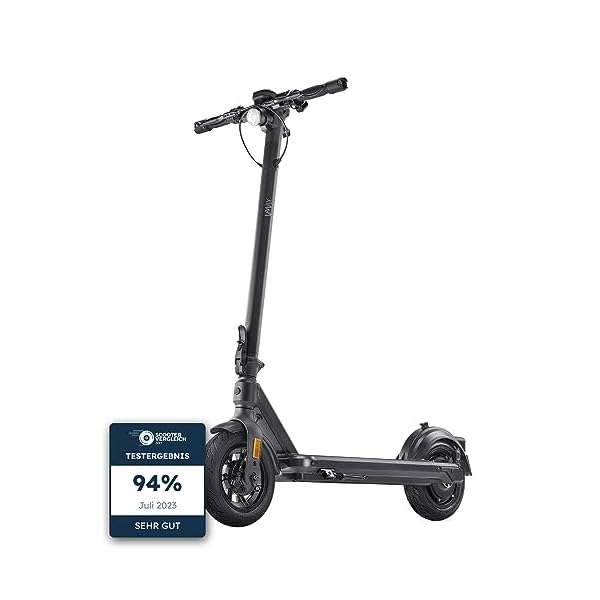 VMAX E-Scooter VX2 PRO | 500W Motor & 28% Steigfähigkeit | E-Roller Mit Straßenzulassung In D | 130kg max. Belastung