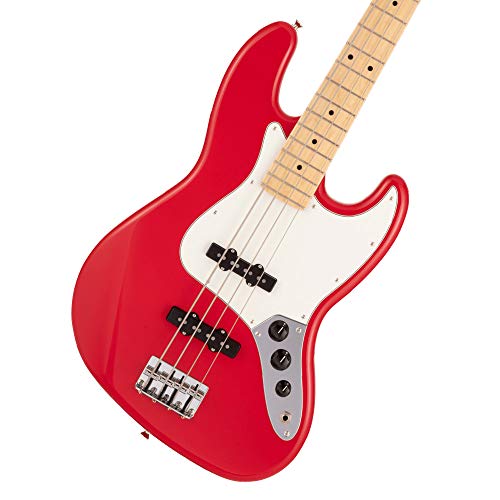 Fender tF_[ Made in Japan Hybrid II Jazz BassR, Maple Fingerboard, Modena Red