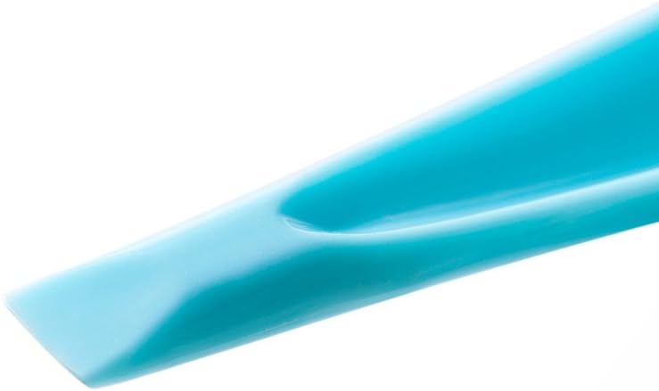 Plastic Scraper Label Scraper Label Peeler Can Opener, Eunion Plastic Multipurpose Stiff Scraper Scratch Free Cleaning Tool - 3 Pack, Blue