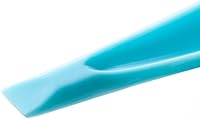 Vista 4 de raspador de plástico duro multipropósito, antirrayaduras, herramienta de limpieza de pegamentos, abridor de botellas y latas., Azul
