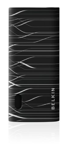 Belkin Grip New Wave Pulse Case For Apple Ipod Nano 5G (Caviar/Clear) #TOP26