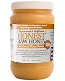 Honest Raw Honey, Pure Natural American Honey, 22 Ounce
