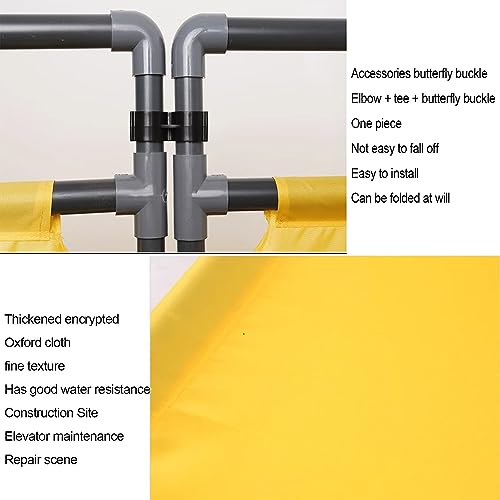 Barrière de sécurité pliable robuste de 99 cm pour garage industriel - 2