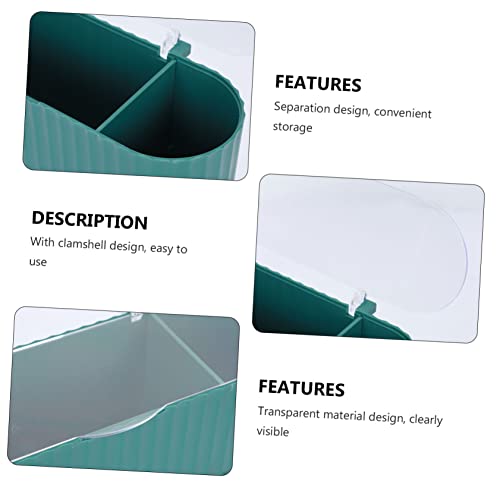 FRCOLOR 1 Peça Caixa De Armazenamento De Algodão Cosmético Organizador De Armazenamento De Cosmético