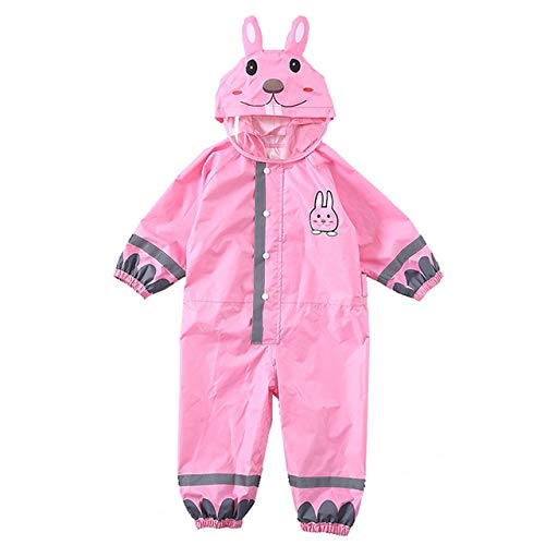 Imperméable réfléchissant pour enfants poncho haute visibilité à capuche respirant