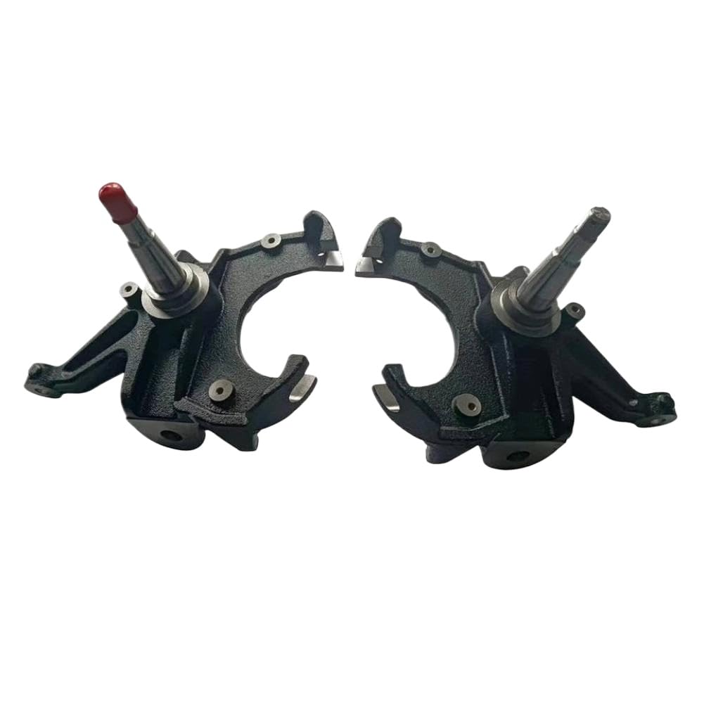 Cloudburstvoltix One Color Steering Knuckles Set Compatible With C10 1973 1984 1985 1986 1987 C1500 5.7 L V8 Gas 6.2 L V8 Gas