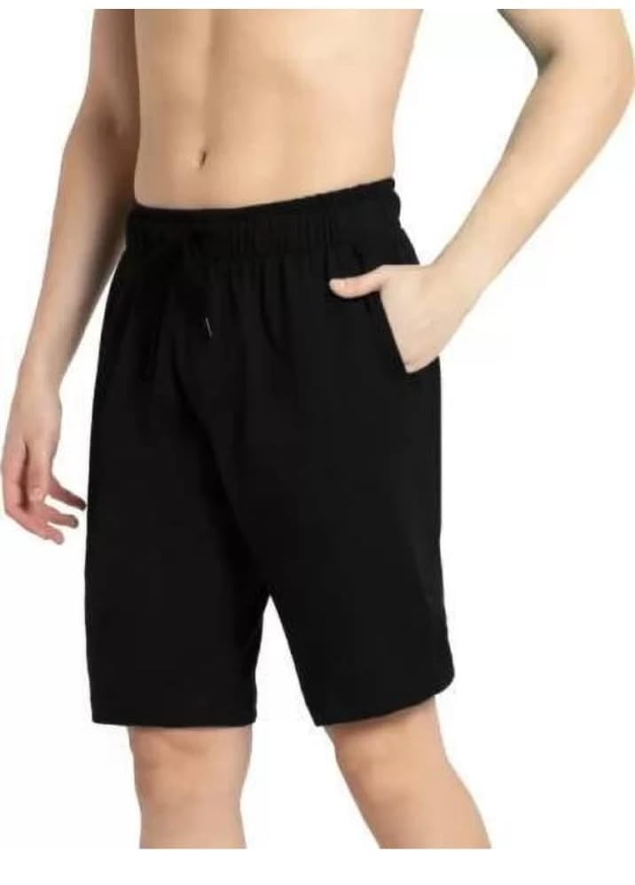 Men's Cotton Short | 100% Pure Cotton Fabric | Regular Fit Shorts with Pocket | Half Short Pant for Men (Pack of 1)-picture-10