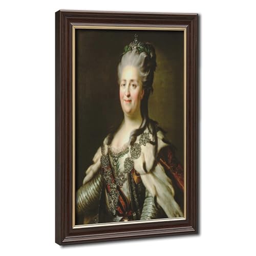 Portrait Catherine La Grande impression sur toile : solution déco pour petit mur de bureau