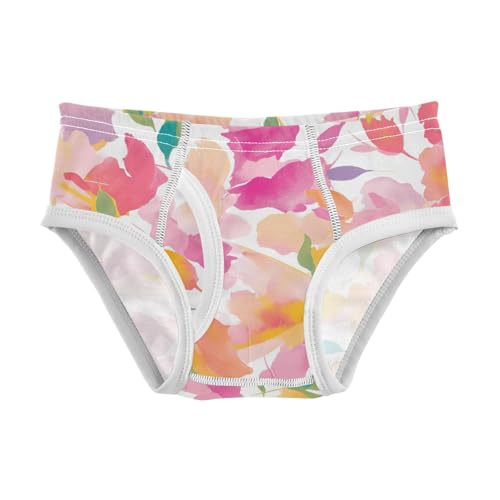 KLL Summer Small Fresh Watercolor Toddler Boys Comfort Training Underwear Breathable Undies