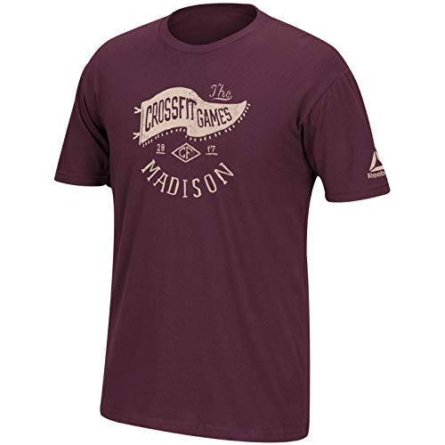 T-shirt Reebok CrossFit Games 2017 marron homme contre la chaleur