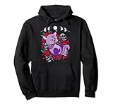 Photo Gallery cat skull roses goth cat felpa con cappuccio Photo Gallery cat skull roses goth cat felpa con cappuccio