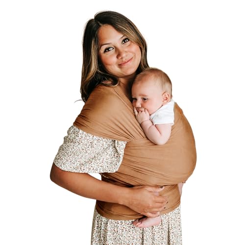 Tuck and Bundle Baby Wrap Carrier Sandstone