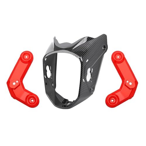 Phare de moto en fibre de carbone anti-vibration pour Grom MSX125 SF