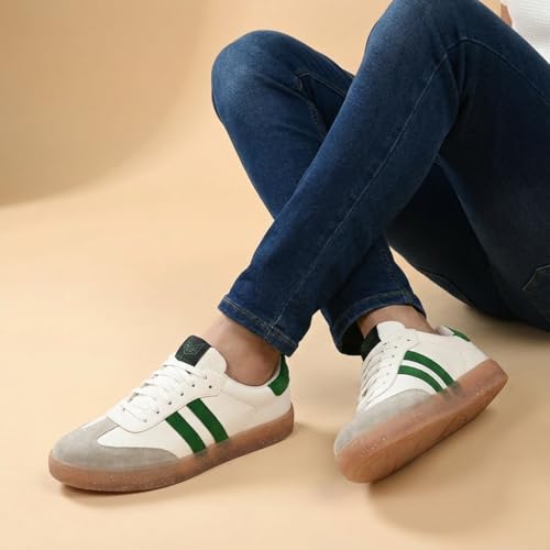 Image of Big Fox Men's Casual Sneakers | Stylish & Comfortable Lace-Up Shoes