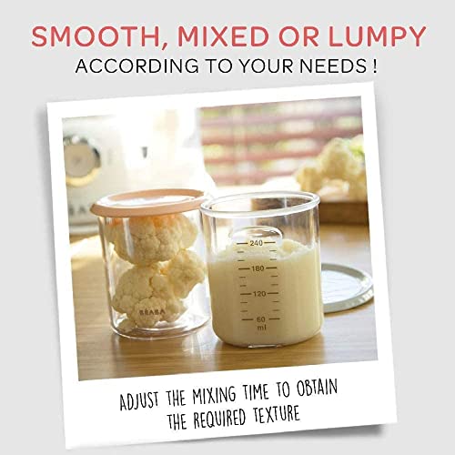 Babycook® Original Grey/Blue Baby Food Steamer Blender