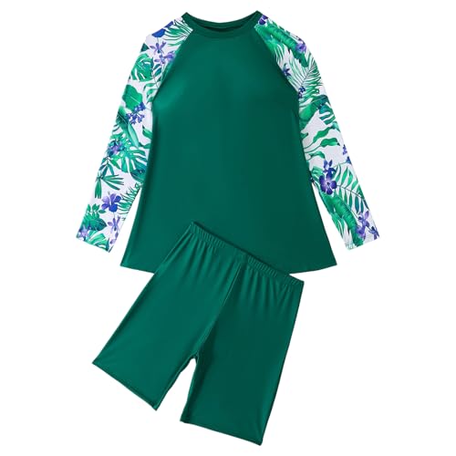 Traje de baño para surf de dos piezas y manga larga para las olas de verano