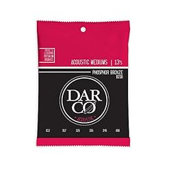 Darco® Acoustic Guitar Strings – Phosphor Bronze, Medium Gauge | Bright, Balanced Tone with Reliable Performance | Affordable Strings for Everyday Play - Les Beatles, Paul McCartney, John Lennon, RIngo Starr, George Harrison