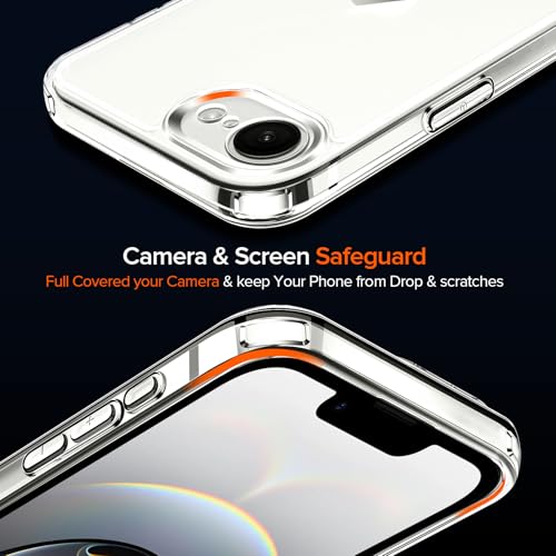 Image of ivoler 3-in-1 Case for iPhone 17e /16e 6.1 inch, Clear