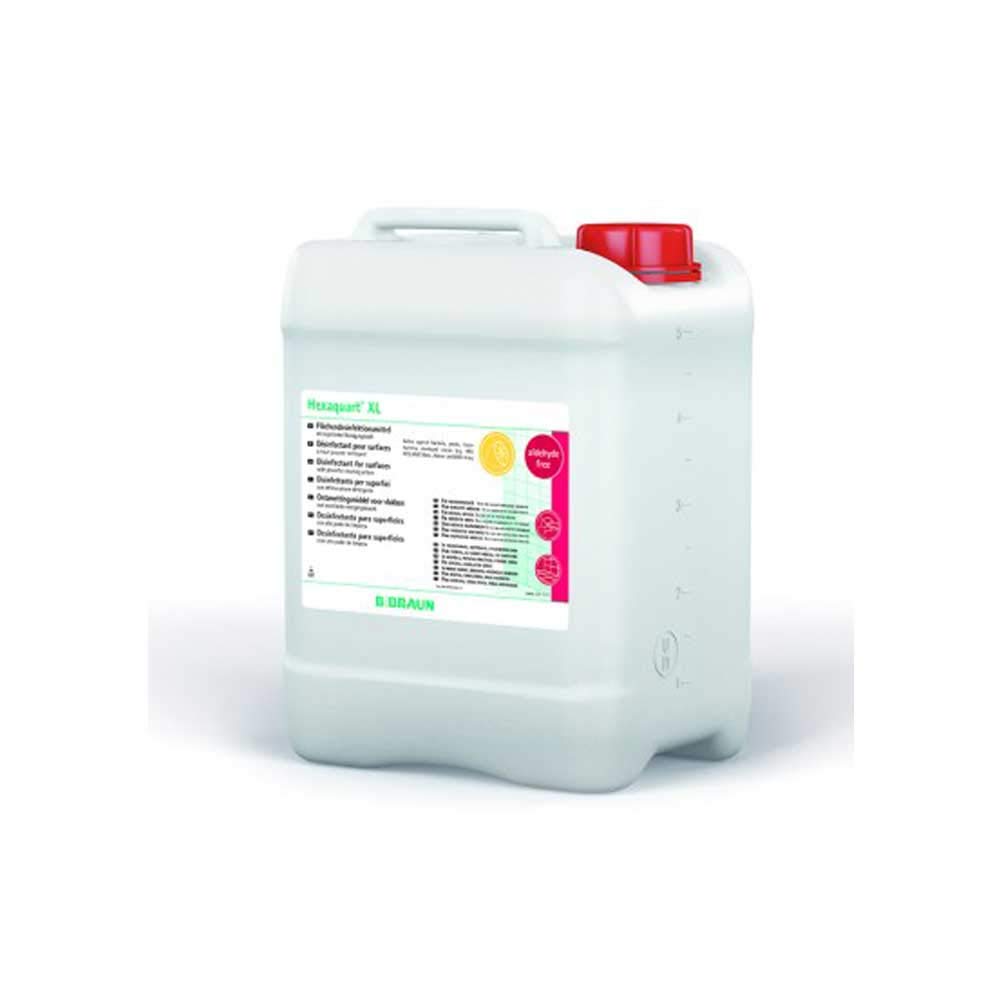 B.Braun Hexaquart XL Flächen Desinfektionsmittel Konzentrat Fußböden, aldehydfrei, 5 Liter