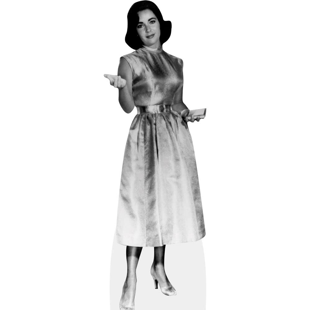 Celebrity Cutouts Life Size Cutout Elizabeth Taylor (Bw)