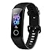 Honor Band 5 Fitness Tracker, Monitoraggio SpO2, Battito Cardiaco 24/7 e Sonno, Display Touch AMOLED 0.95 Pollici, Schermo Curvo da 2.5D, Meteorite Black