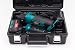 NAC NEW AMERICAN CONCEPT AGE-125-LI-B-20V Amoladora Angular 20 V, Juego Completo con...