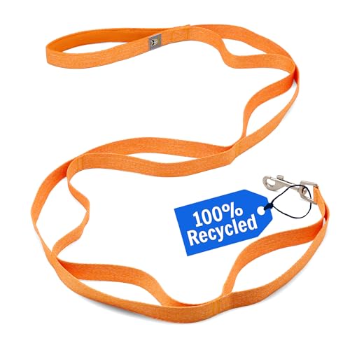 Hundefreund Recycled Dog Leash &ndash; 100% Recycled Polyester &ndash; Eco-Friendly, Heavy-Duty...