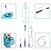 Shurhome Hydrations Bladder Brush Water Bladder Brush Kits Flexible Brushes for Camping Cycling Hiking Bottle