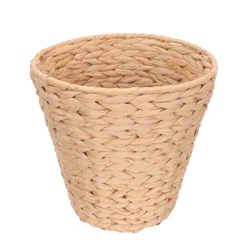 Panier de rangement pastoral en corde de papier tressée à la main durable