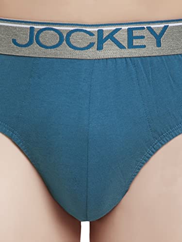 Image of Jockey 8037 Men's Super Combed Cotton Solid Brief with Ultrasoft Waistband