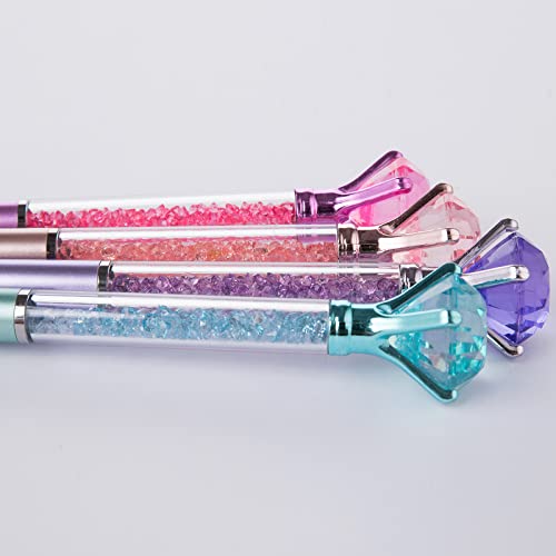 Ssine 12 Pack Diamonds Pen Ballpoint Pen For School (Style 1), Ss22-12 #TOP6