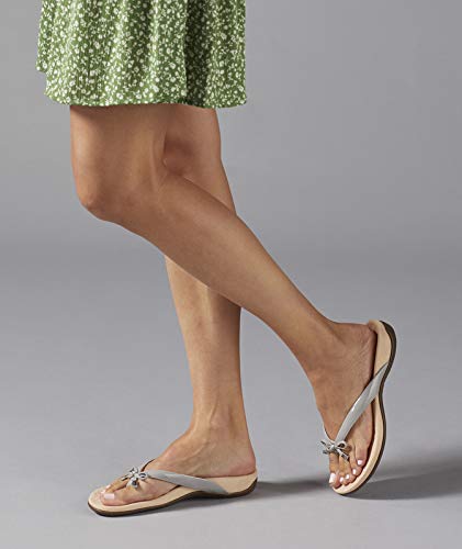 Image of Vionic Women's Rest Bella Toe Post Sandal- Supportive Ladies Orthotic Sandals that include Three Zone Comfort with Arch Support- Flip Flop for Ladies, Medium and Wide Width Size 5-12
