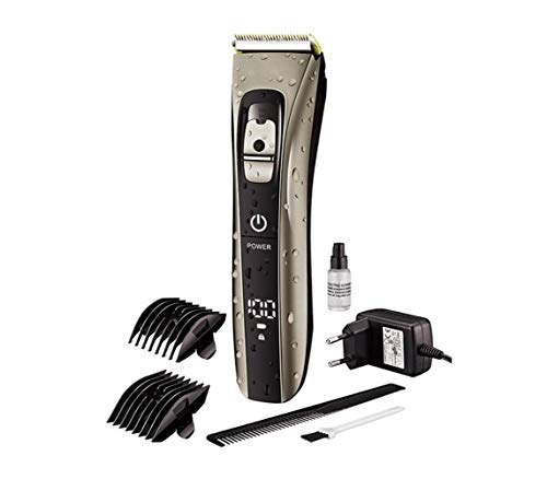 Haarschneider Set Herren Profi, Low Noise Elektrische Haarschneidemaschine für Herren Kinder und Salon Touch Switch Fine Adjustment of Cutter