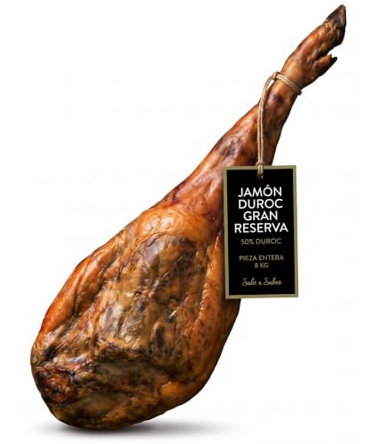 Jamon Duroc Gran Reserva 50% Pieza Entera 8 kg Curado en Bodega Sin Gluten