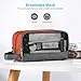 Gonex Travel Toiletry Bag Nylon, Shaving Bag Toiletry Organizer Orange