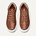 Amazon Essentials Women's Low Top Classic Sneakers, Cognac, 7